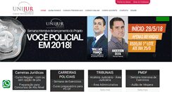 Desktop Screenshot of cursounijur.com.br