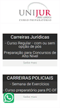 Mobile Screenshot of cursounijur.com.br